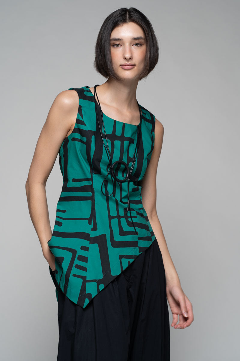 Crossroads Asym Top Em