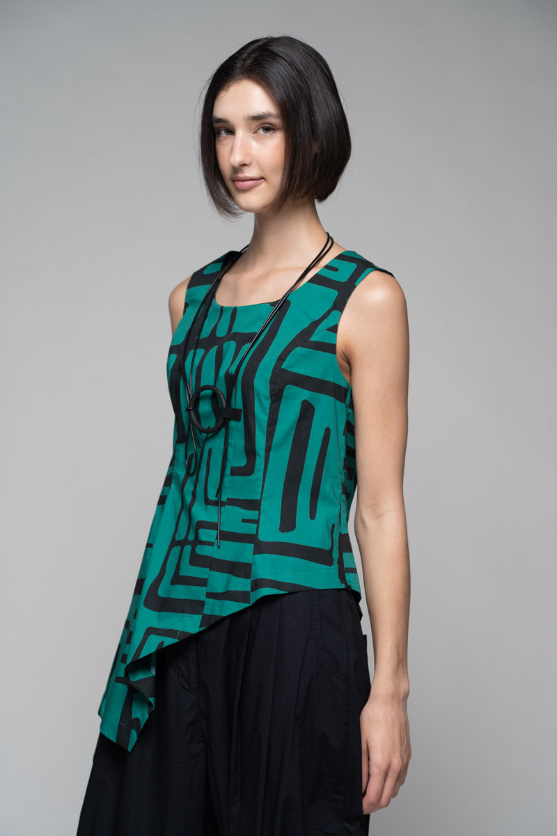 Crossroads Asym Top Em