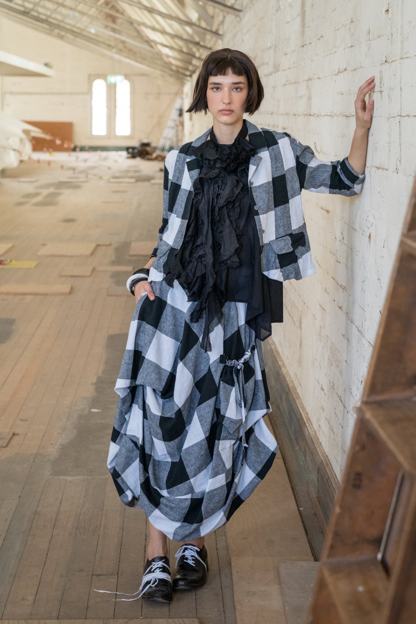 Okina Skirt Blk