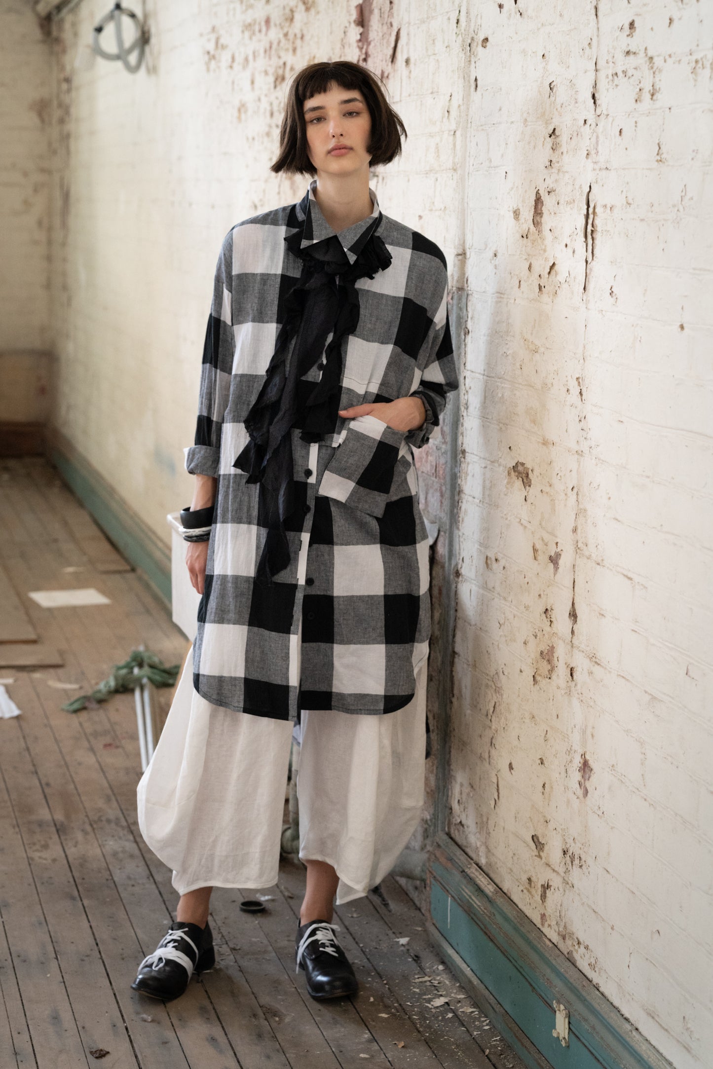 Oki Long Shirt Blk