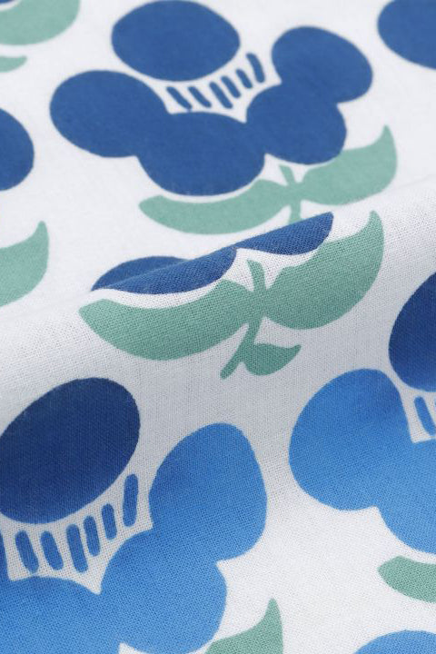 Kokeshi Tenugui Tea Towel BL