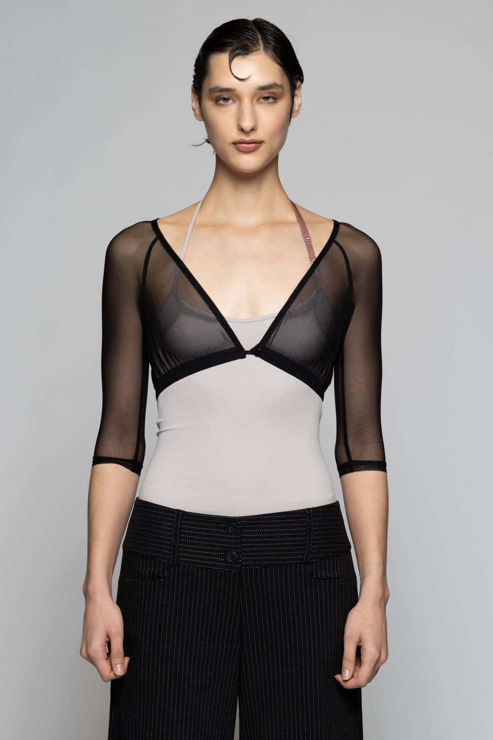 Bastion Mesh V Top Blk