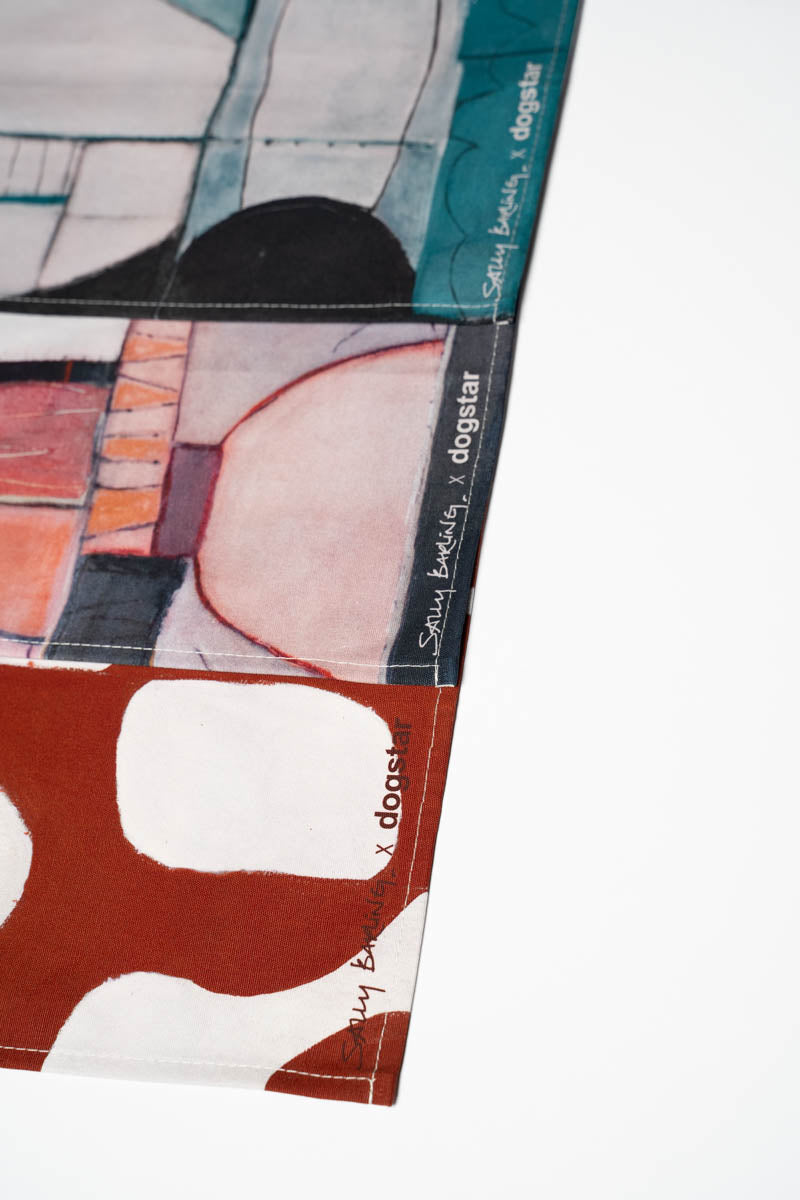 Kakure Tea Towel Copper