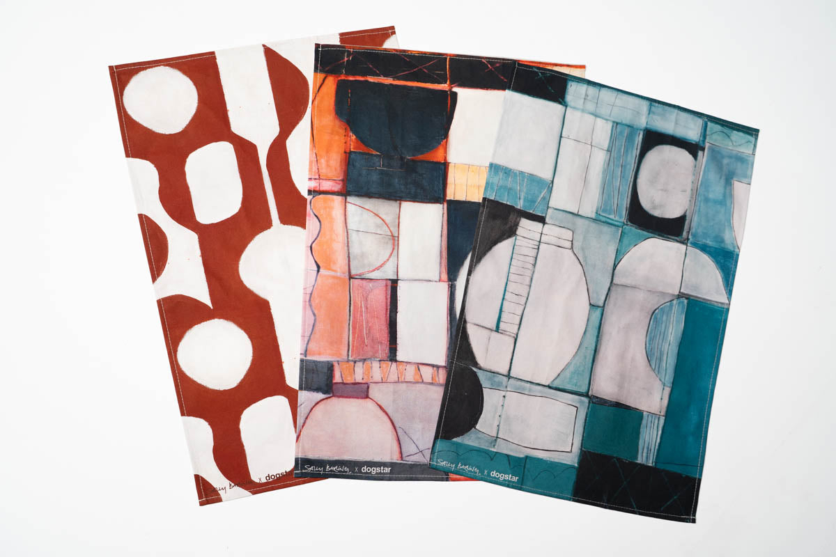 Kakure Tea Towel Copper