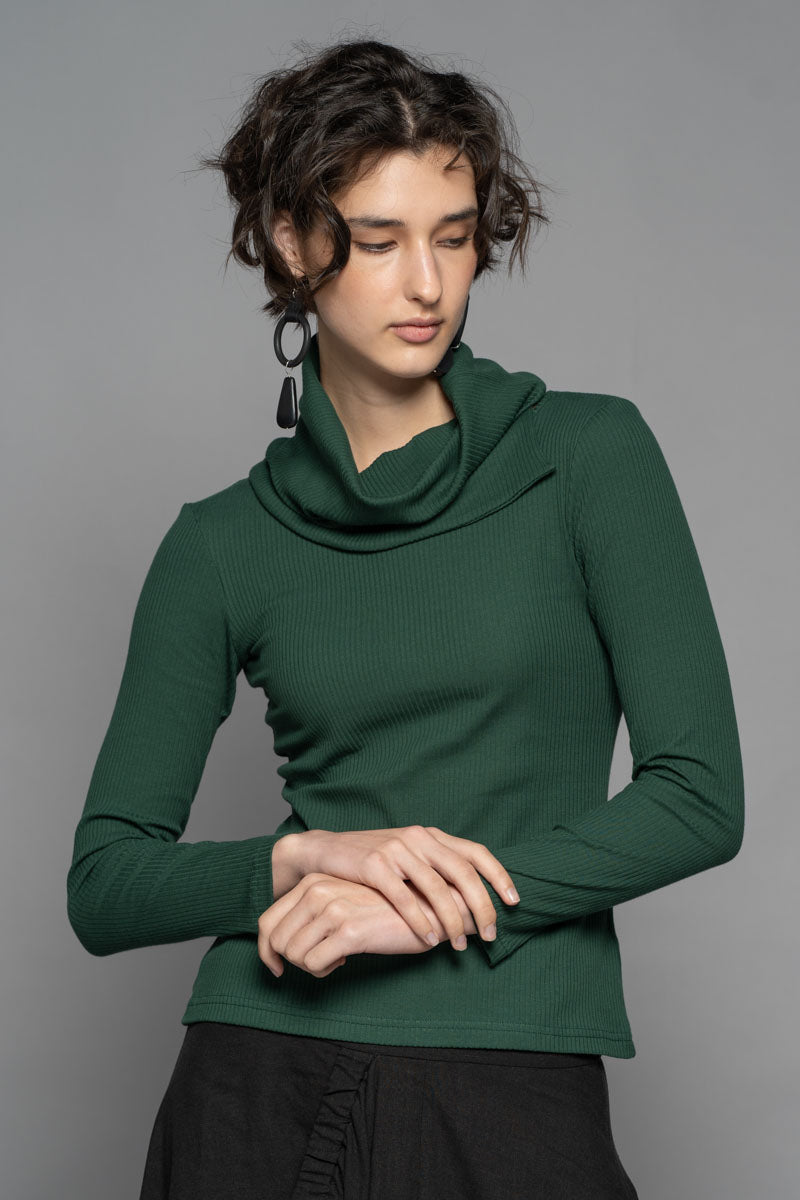 Hotaru Neck Top Pine