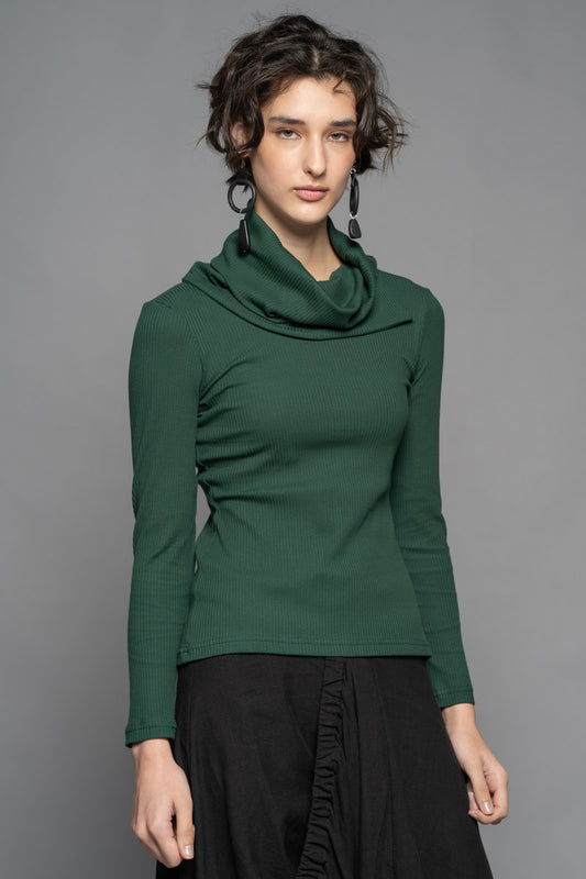 Hotaru Neck Top Pine