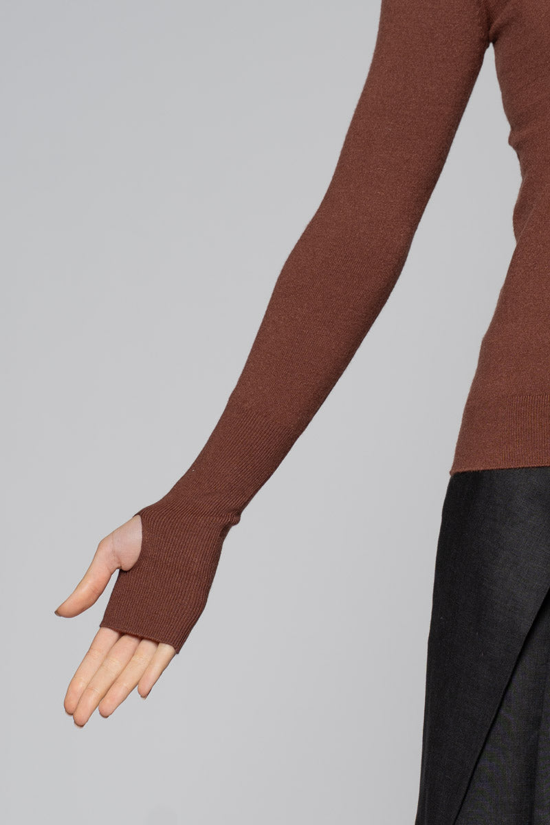 Sayuri Round Neck Taupe