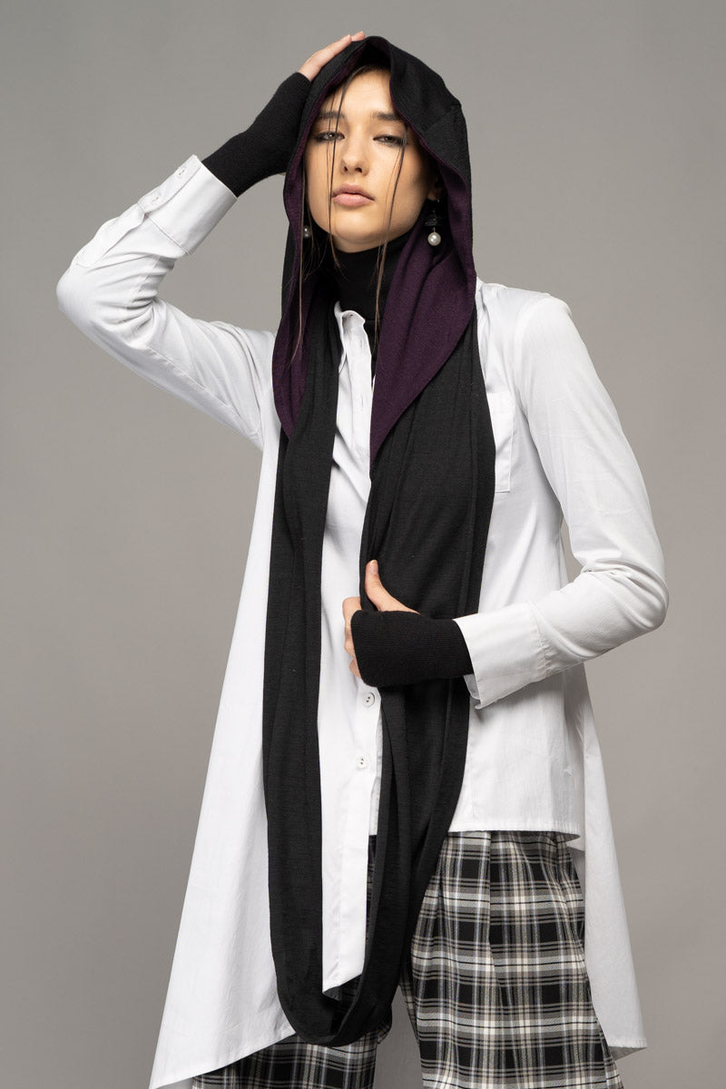 Dusk Snood Plum
