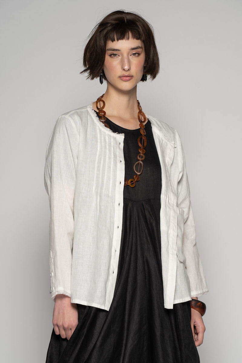Sabi Tuck Shirt Wh