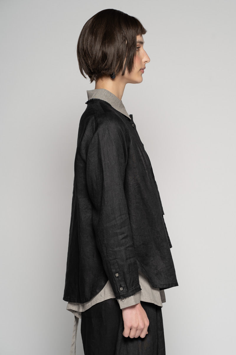 Sabi Tuck Shirt Blk