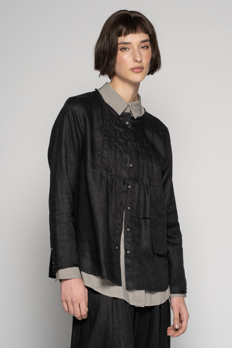 Sabi Tuck Shirt Blk
