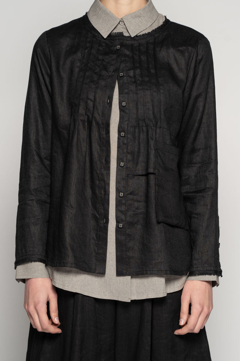Sabi Tuck Shirt Blk