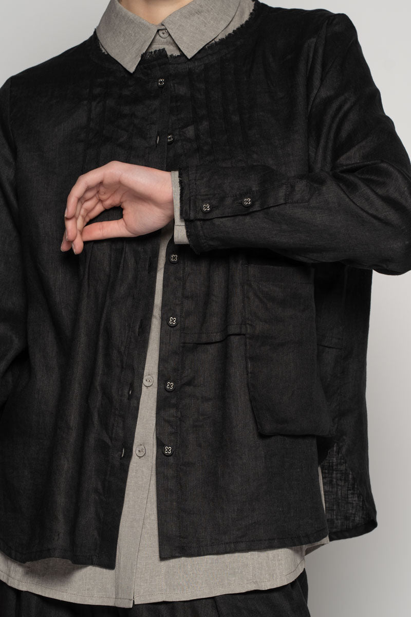 Sabi Tuck Shirt Blk