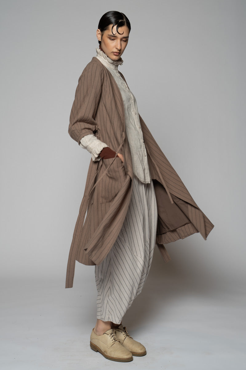 Komichi Wrap Dress Fawn