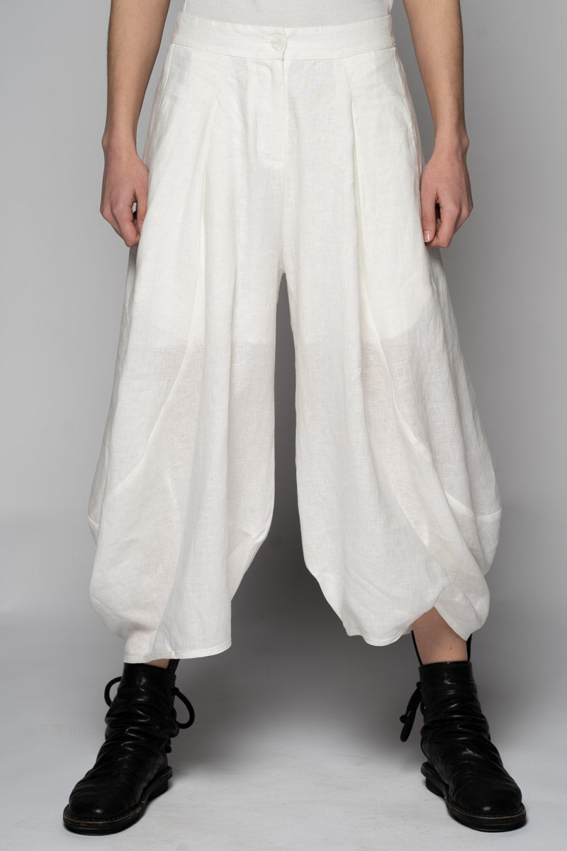 Ouna Tie Pants Wh