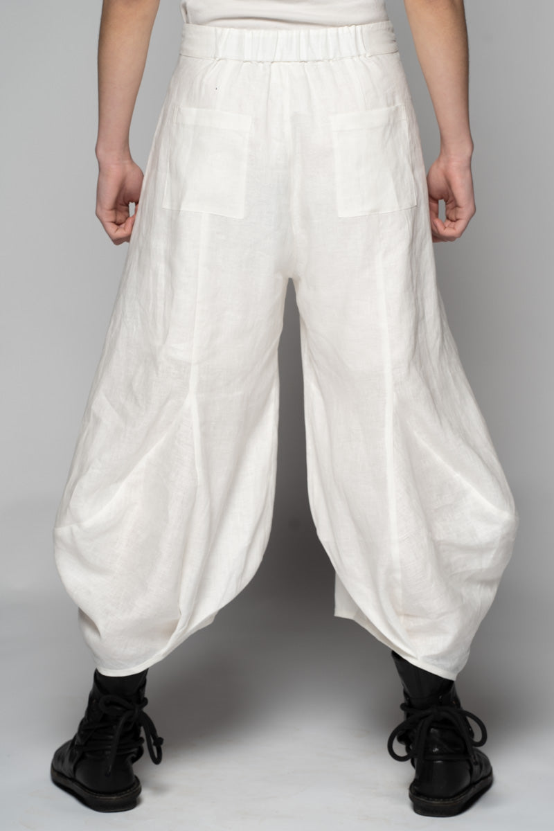 Ouna Tie Pants Wh