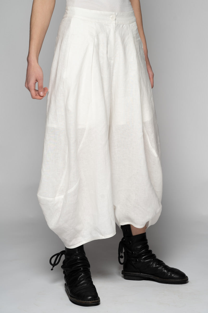 Ouna Tie Pants Wh