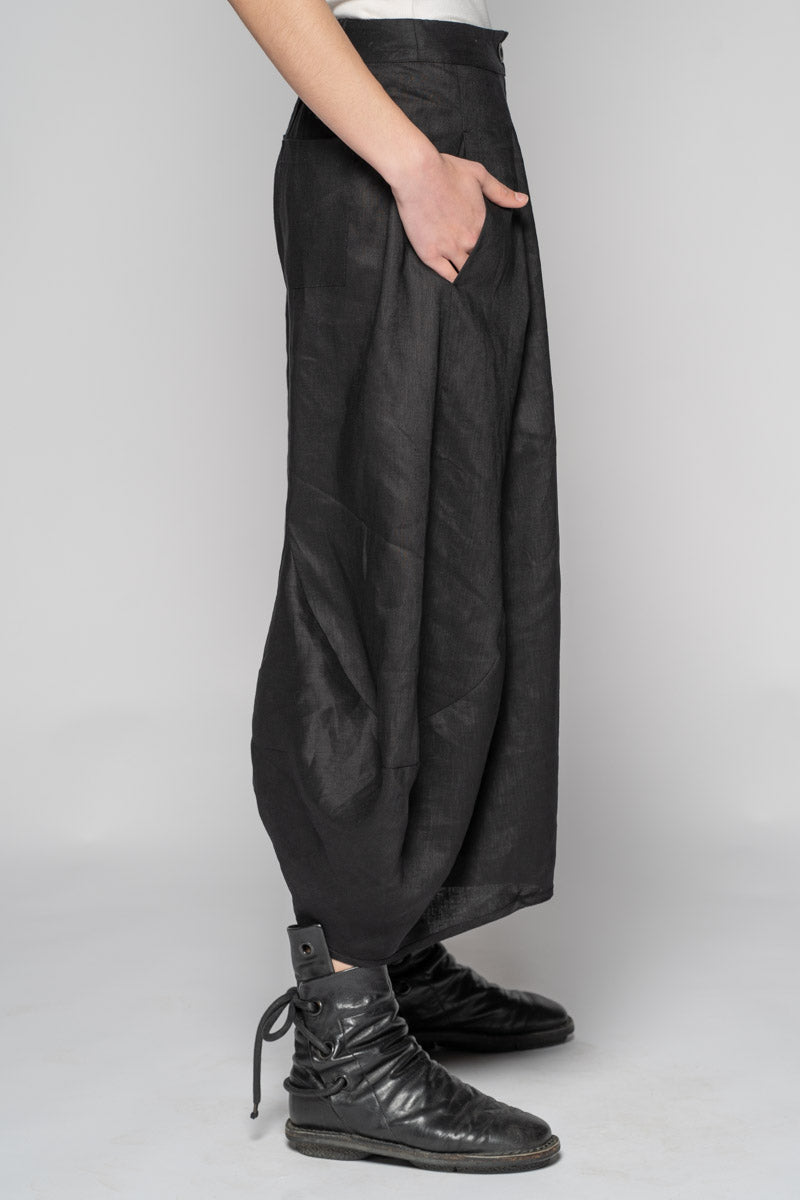 Ouna Tie Pants Blk