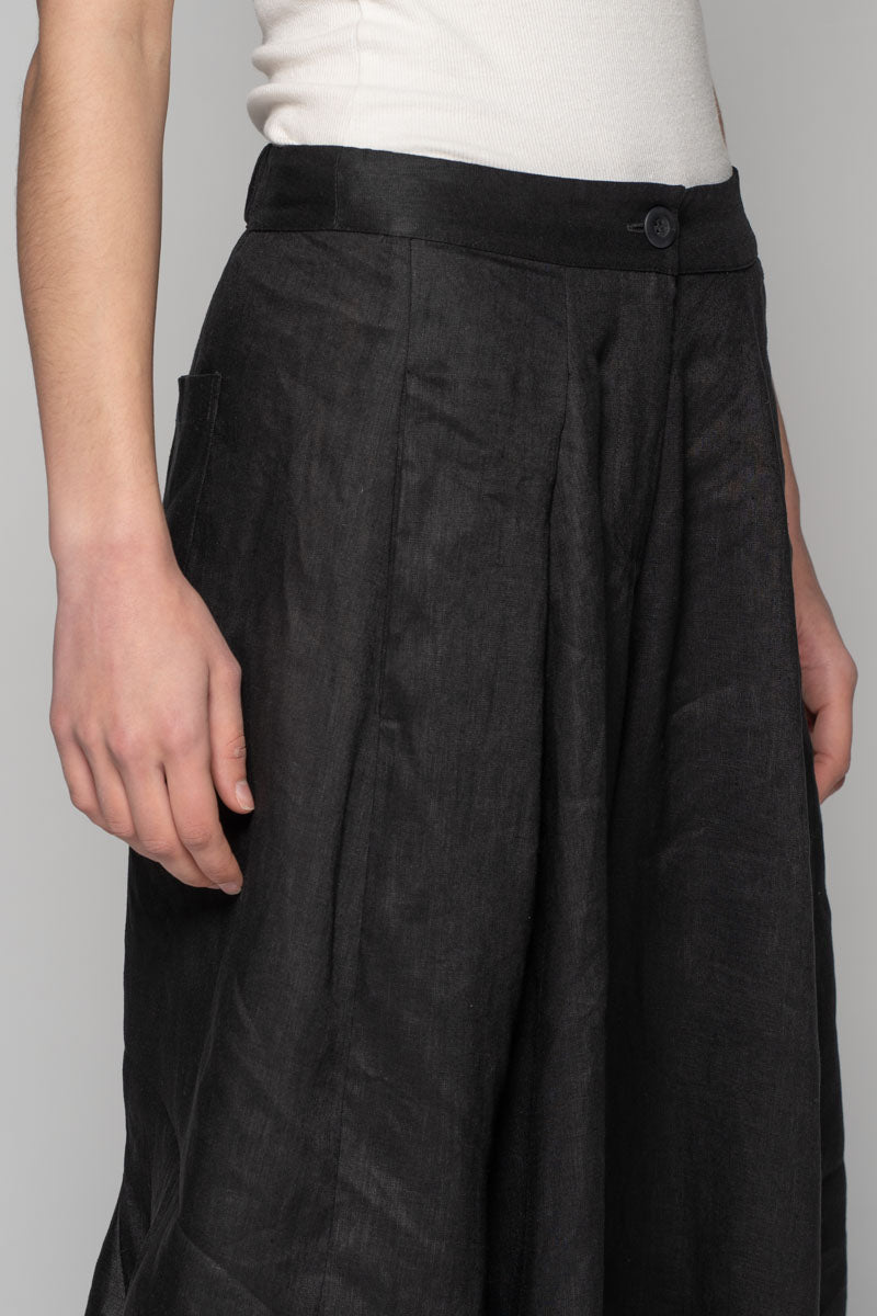 Ouna Tie Pants Blk