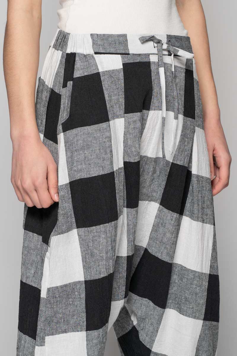Okina Low Pants Blk