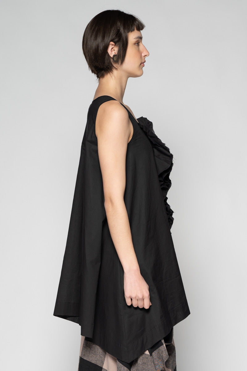 Kiki Frill Tunic Blk