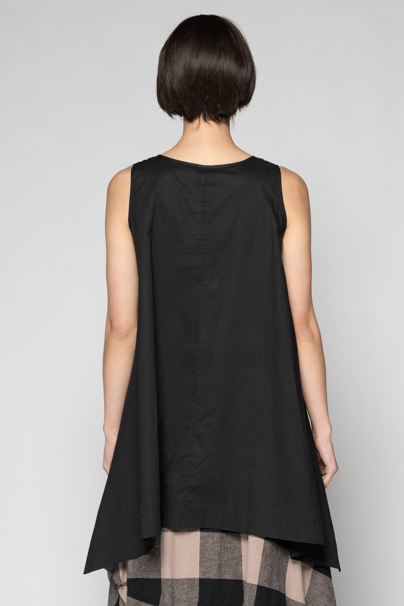 Kiki Frill Tunic Blk