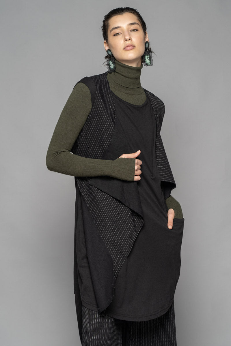 Tsuru Dress Blk