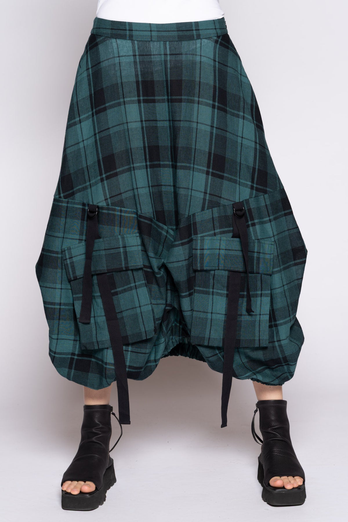 Arya Tuck Skirt Jade