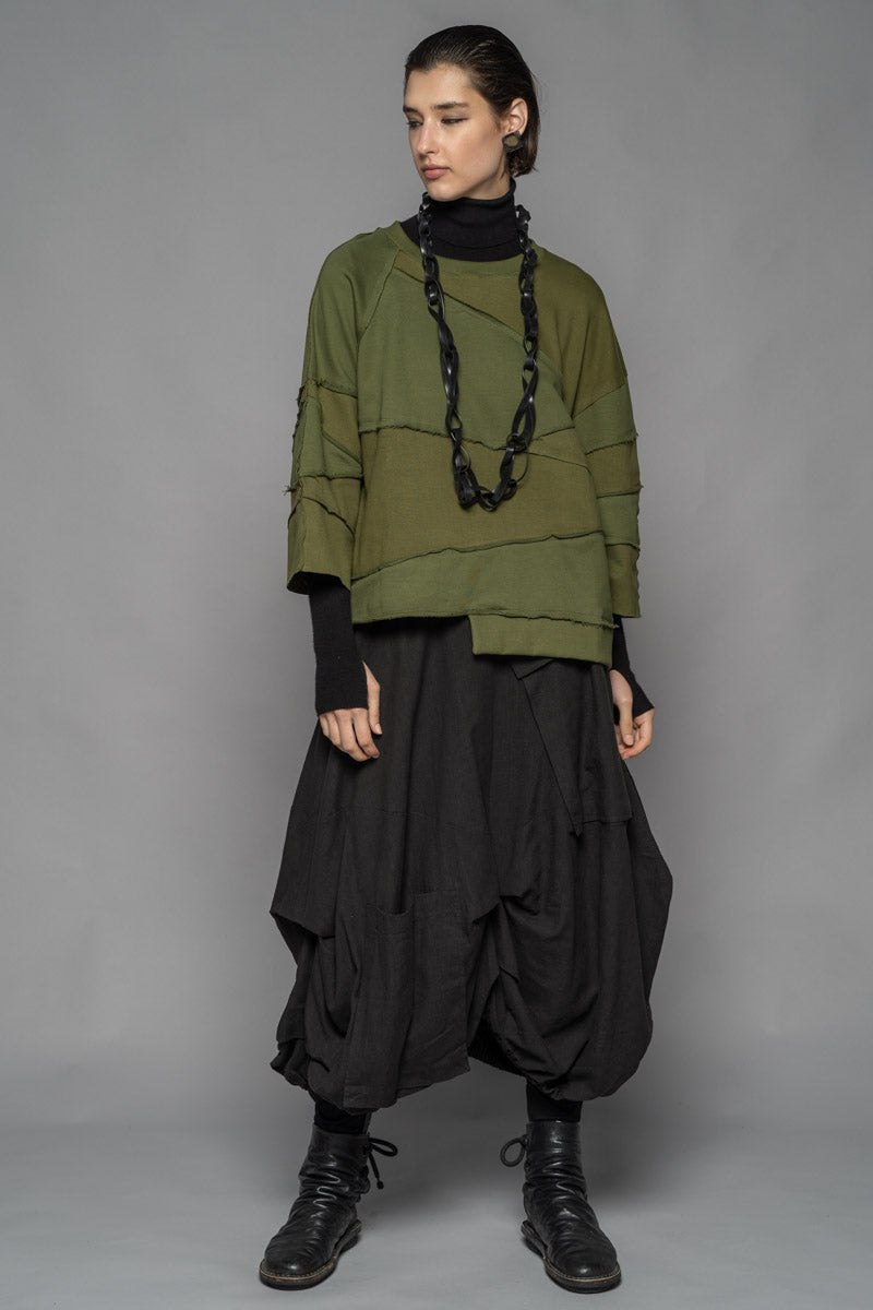 Fude Patch Top Pine