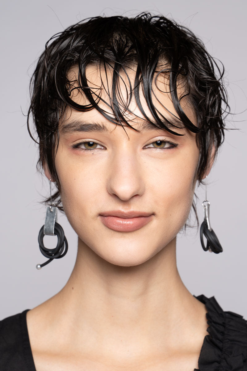Wagomu Earrings Blk