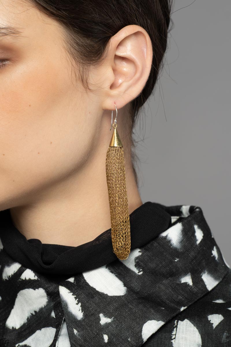 Ichimi Earrings Brass