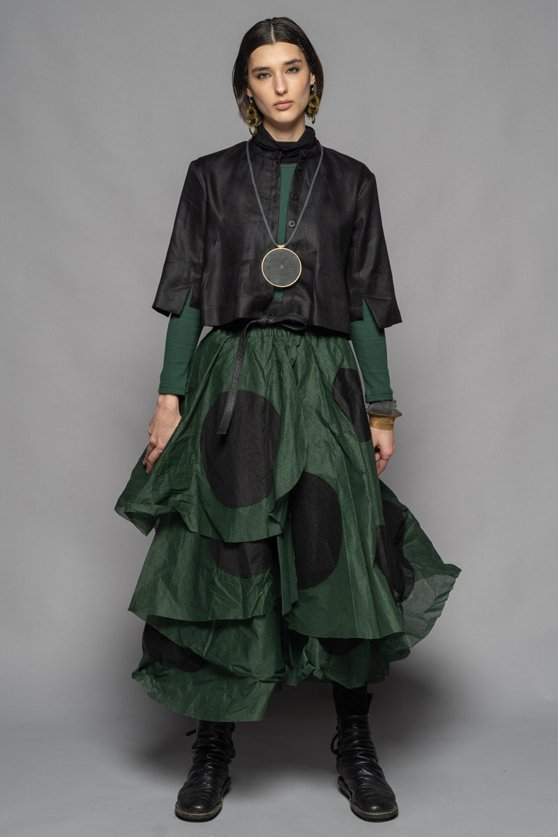 Tentou Dot Skirt Pine