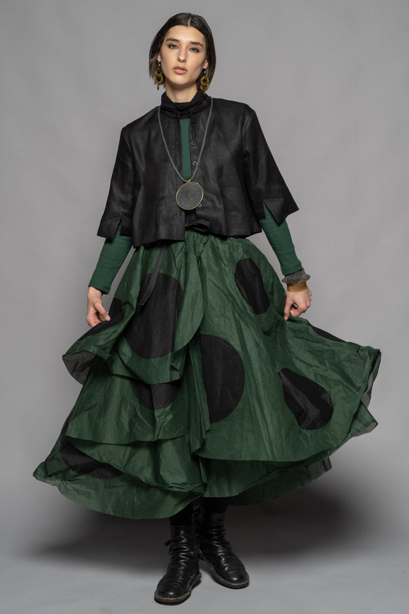 Tentou Dot Skirt Pine