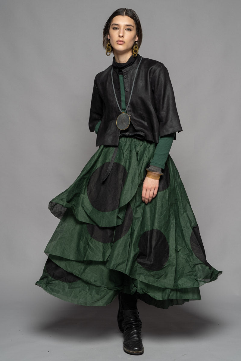 Tentou Dot Skirt Pine
