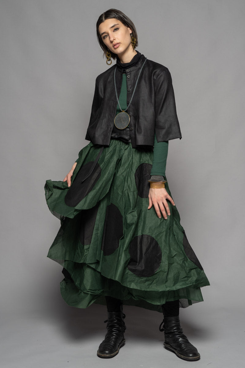 Tentou Dot Skirt Pine
