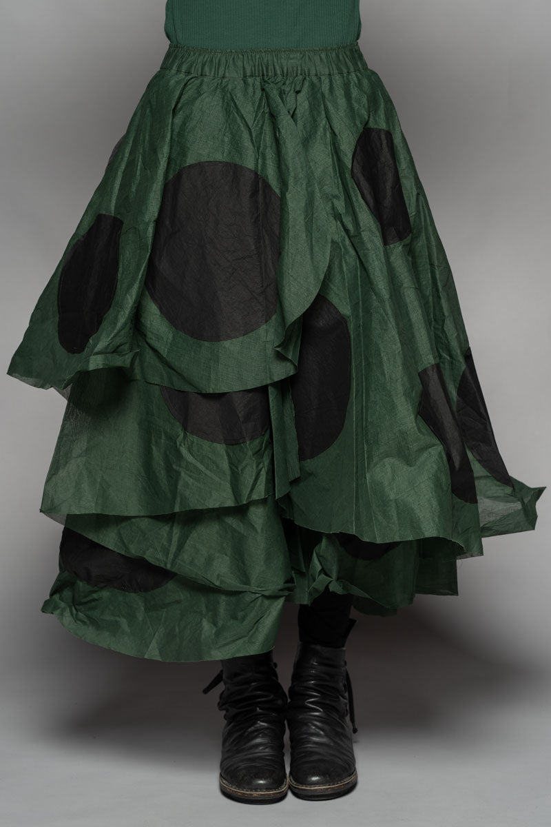 Tentou Dot Skirt Pine
