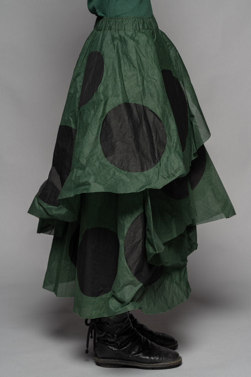Tentou Dot Skirt Pine