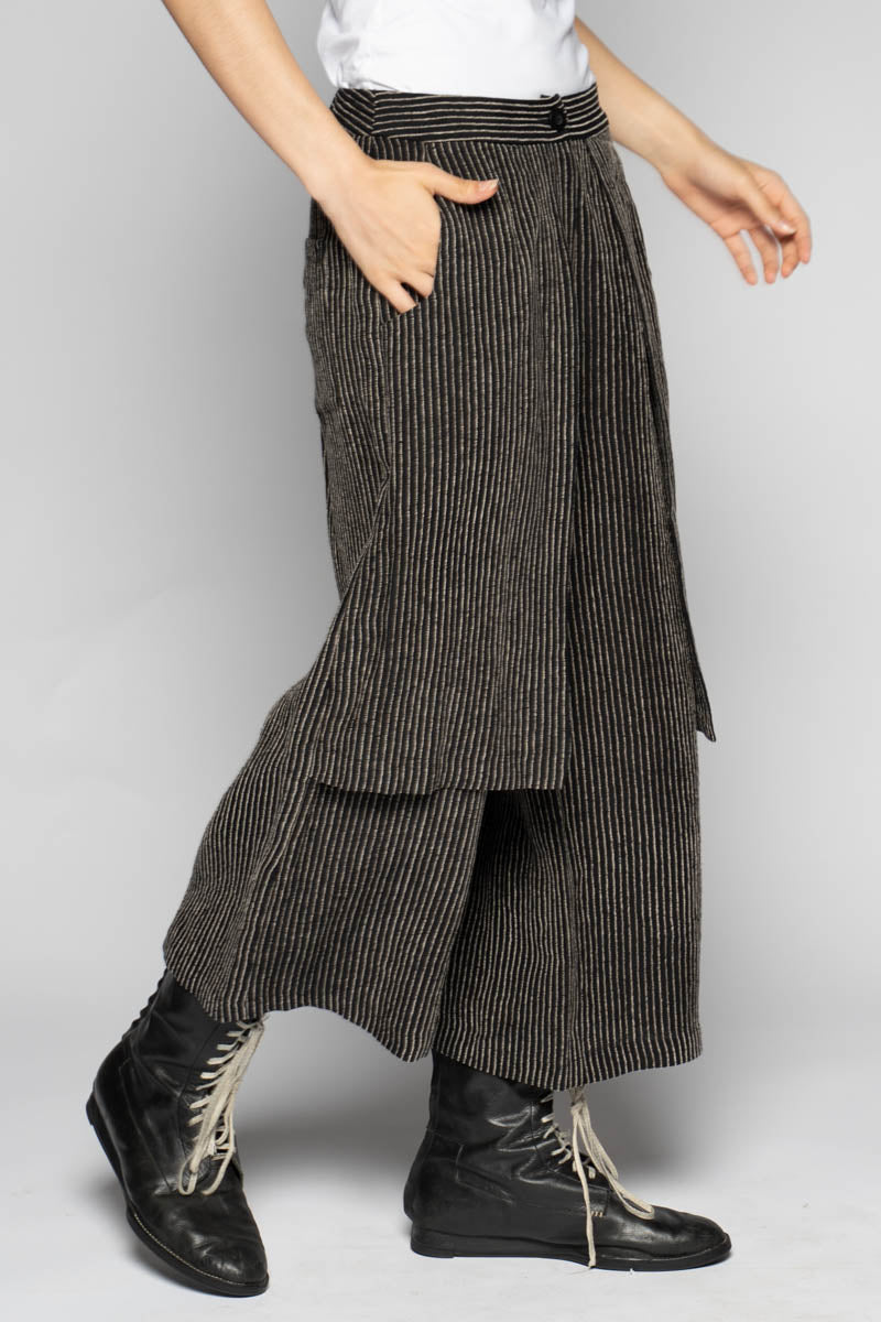 Ember 3/4 Apron Pants Blk