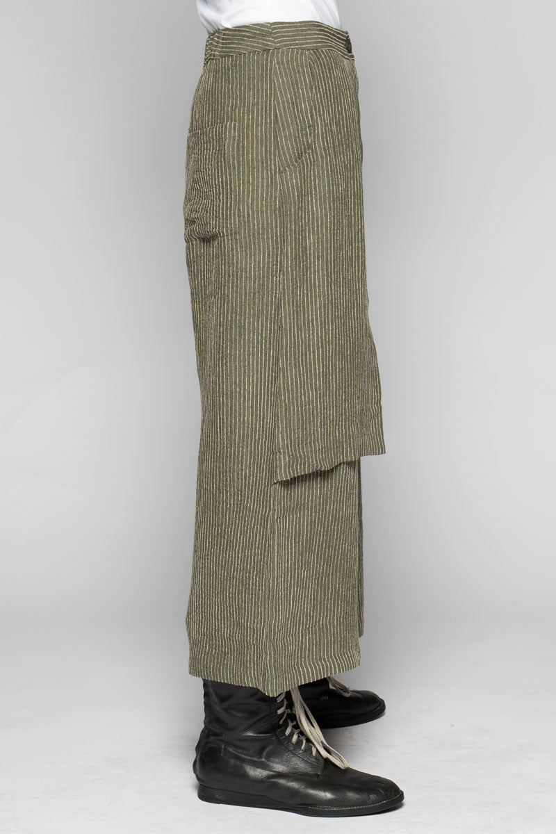 Ember 3/4 Apron Pants Moss