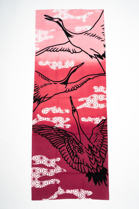 Tsuru Tenugui Tea Towel RD