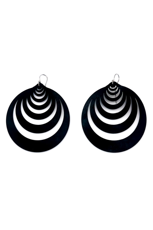 Jet Earrings Blk