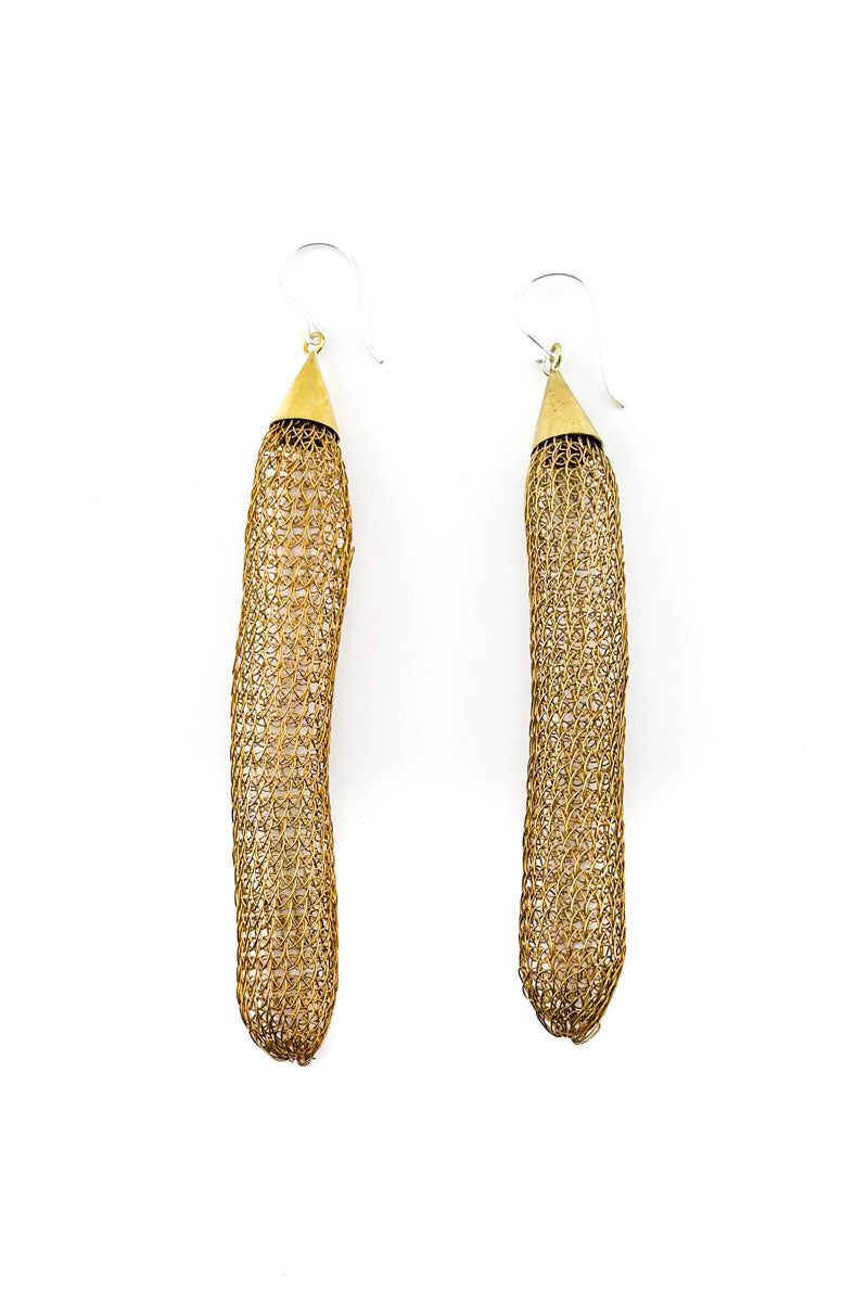 Ichimi Earrings Brass
