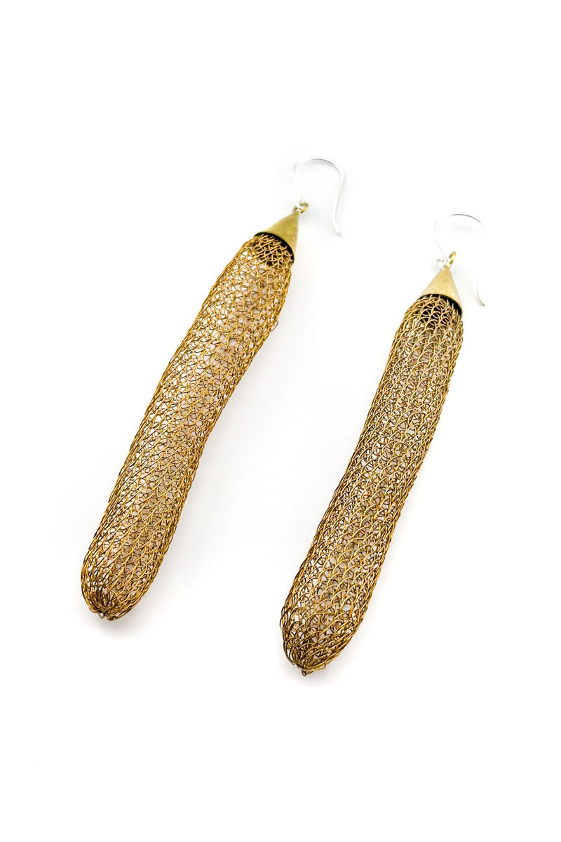 Ichimi Earrings Brass