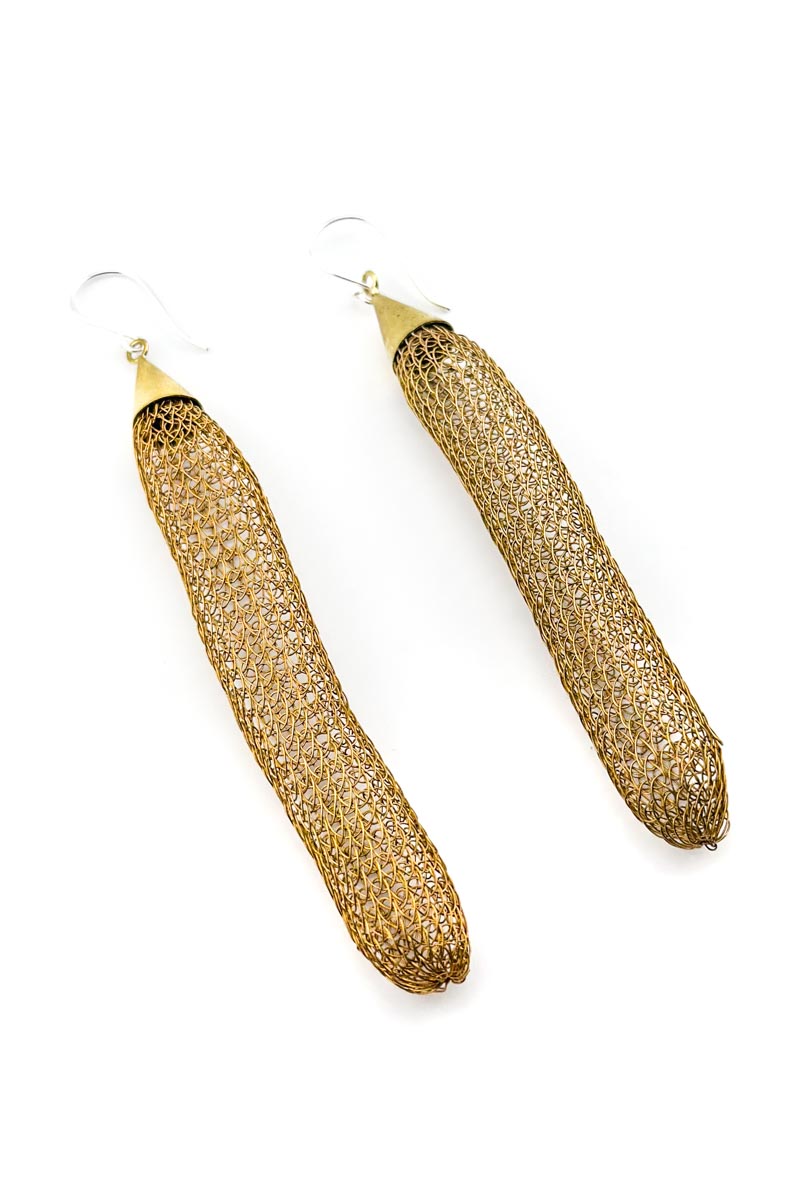 Ichimi Earrings Brass
