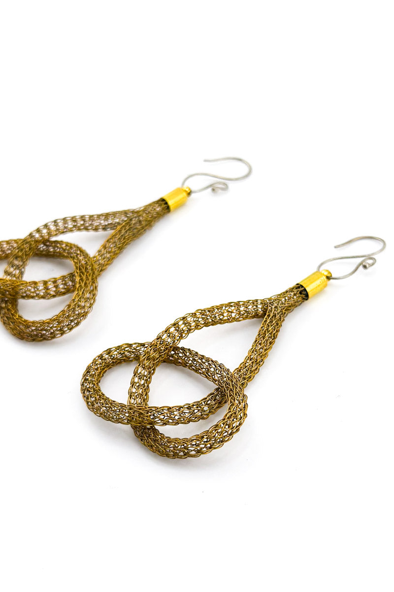 Rupu Earrings Brass