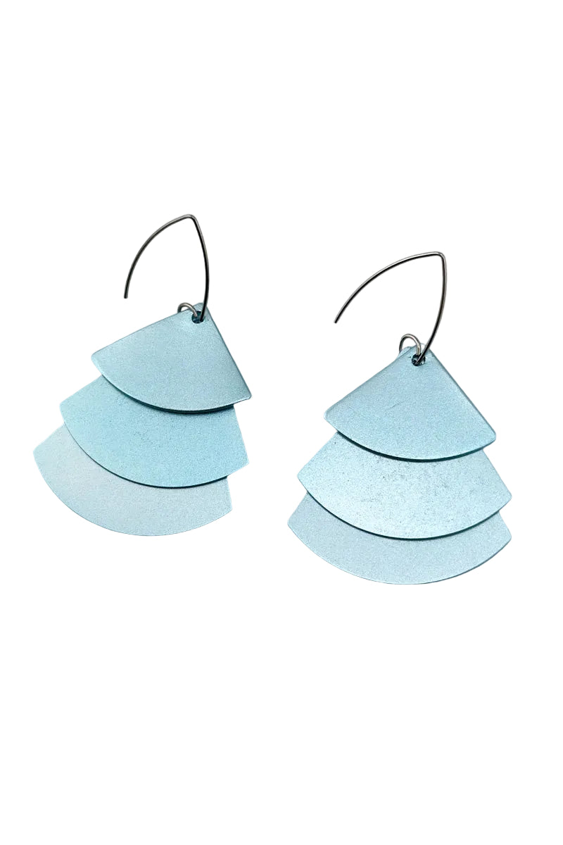 Trifan Earrings Sky