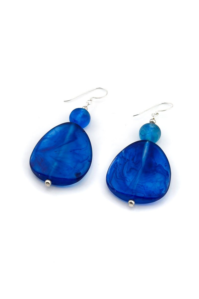 Berber Earrings Cobalt