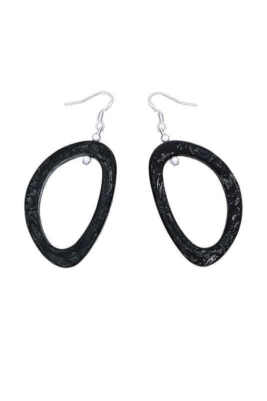 Havana Earrings Blk