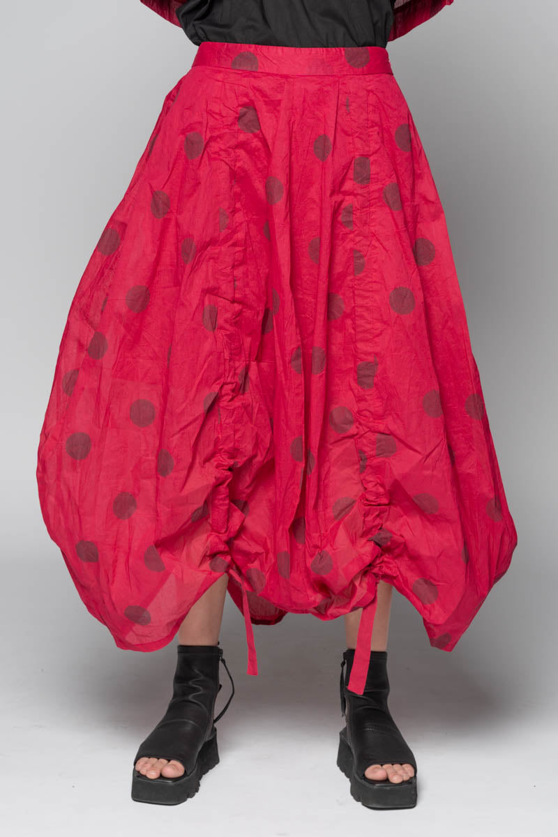 Dotto Gather Skirt Rose
