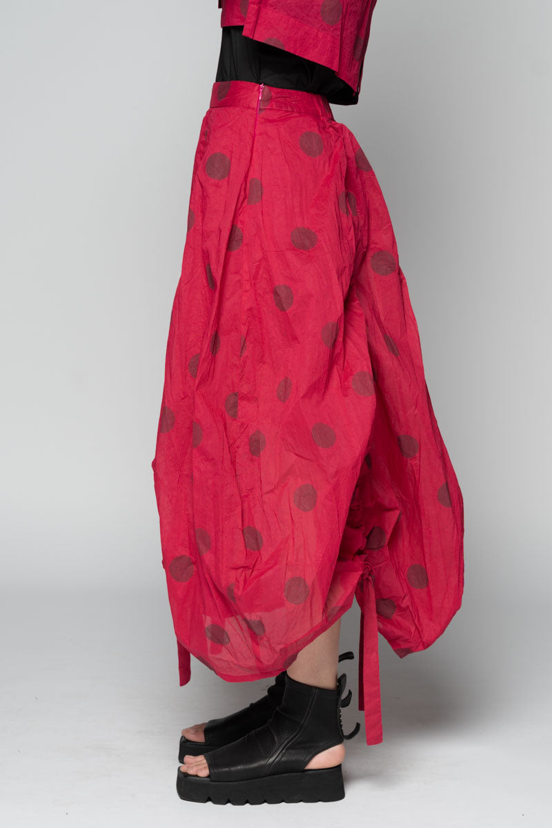 Dotto Gather Skirt Rose